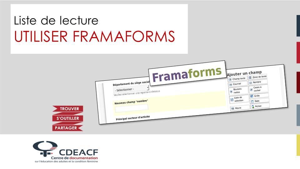 Liste de lecture Utiliser Framaforms