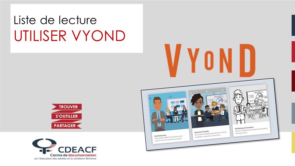 Liste de lecture Utiliser Vyond