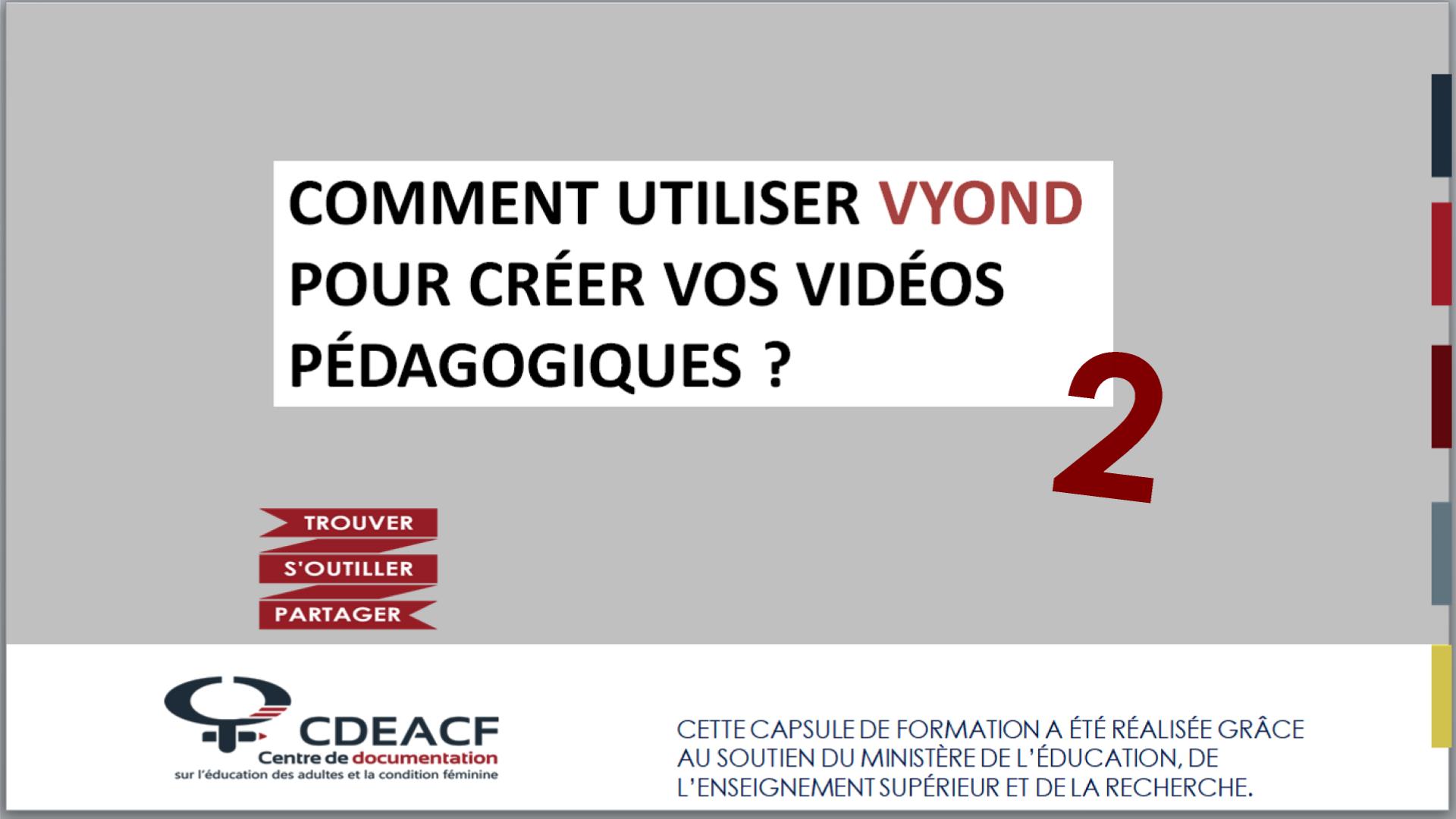 Comment créer des capsules d'animation pédagogiques avec Vyond ? 2