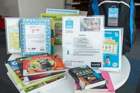 Photographie du contenu d'une trousse.