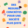 Des mesures concrètes pour une société plus juste.