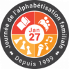 Logo de la Journée de l’alphabétisation familiale.