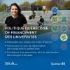 Politique québécoise de financement des universités.