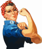Illustration de Rosie, la riveteuse.