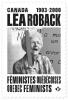 Image du timbre représentant Léa Roback.