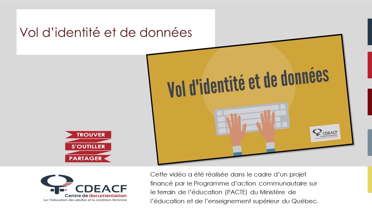 Miniature vidéo Vol d'identité et de données