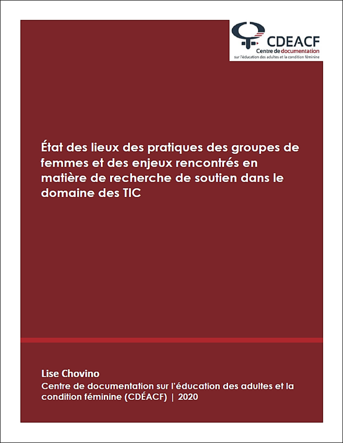 Première de couverture état des lieux