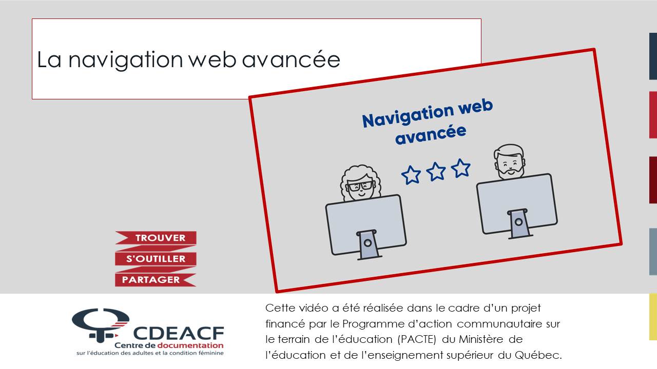 La navigation Web avancée
